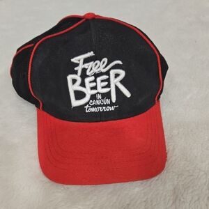 Banana Republic Black and Red Cap